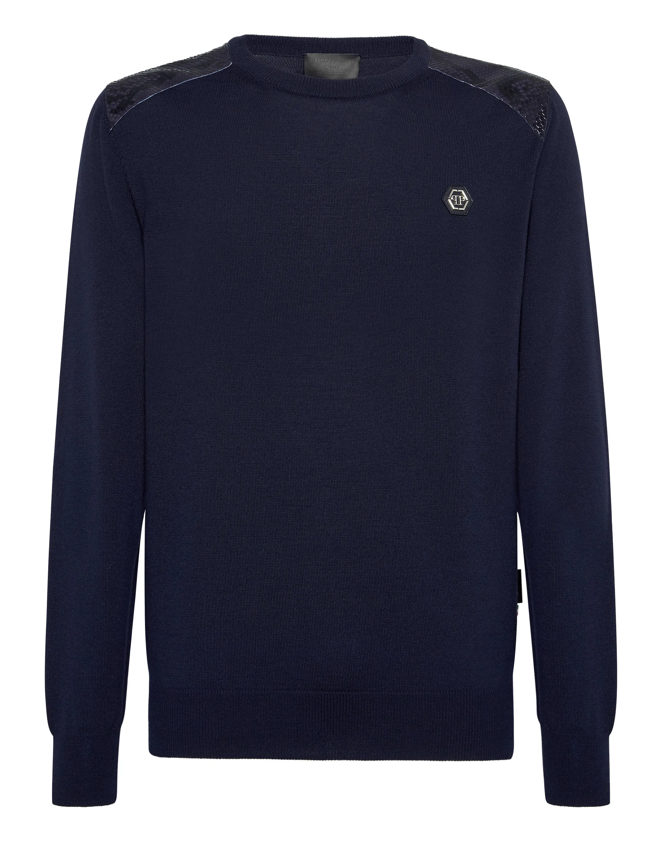 Merino Pullover Round Neck LS