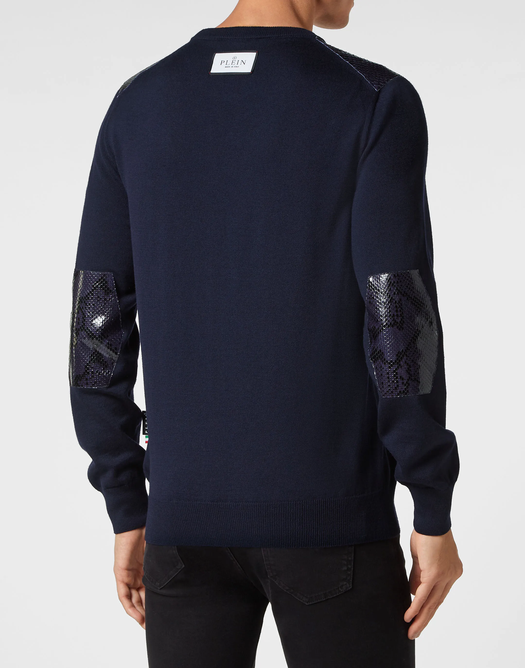 Merino Pullover Round Neck LS