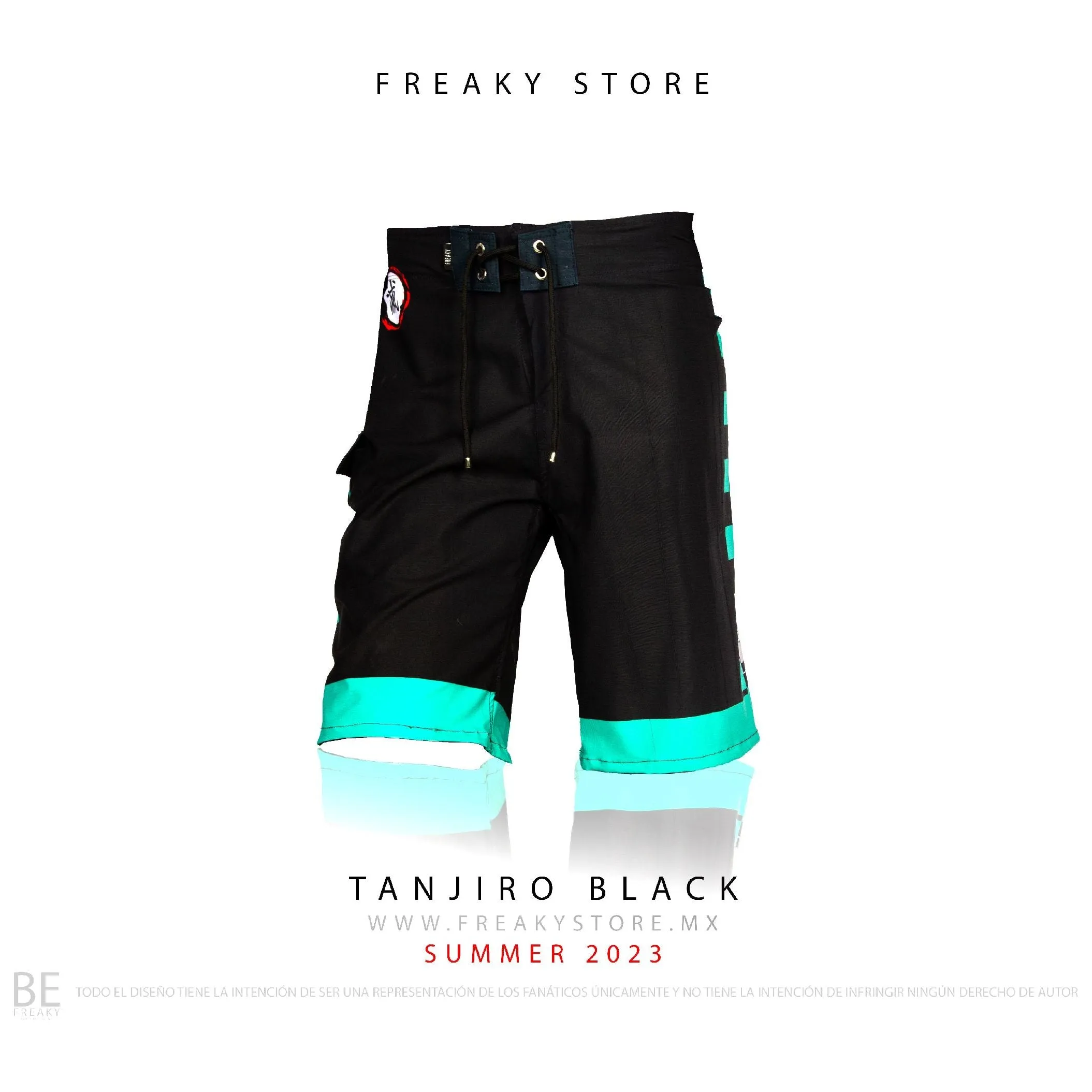 Tanjiro Black Short