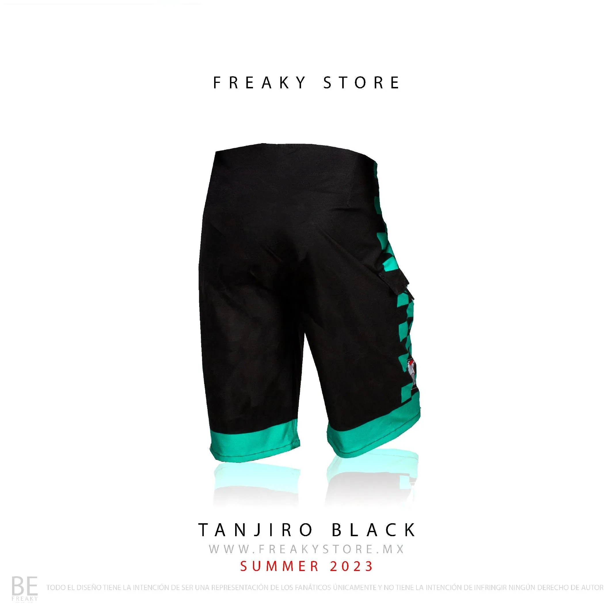 Tanjiro Black Short
