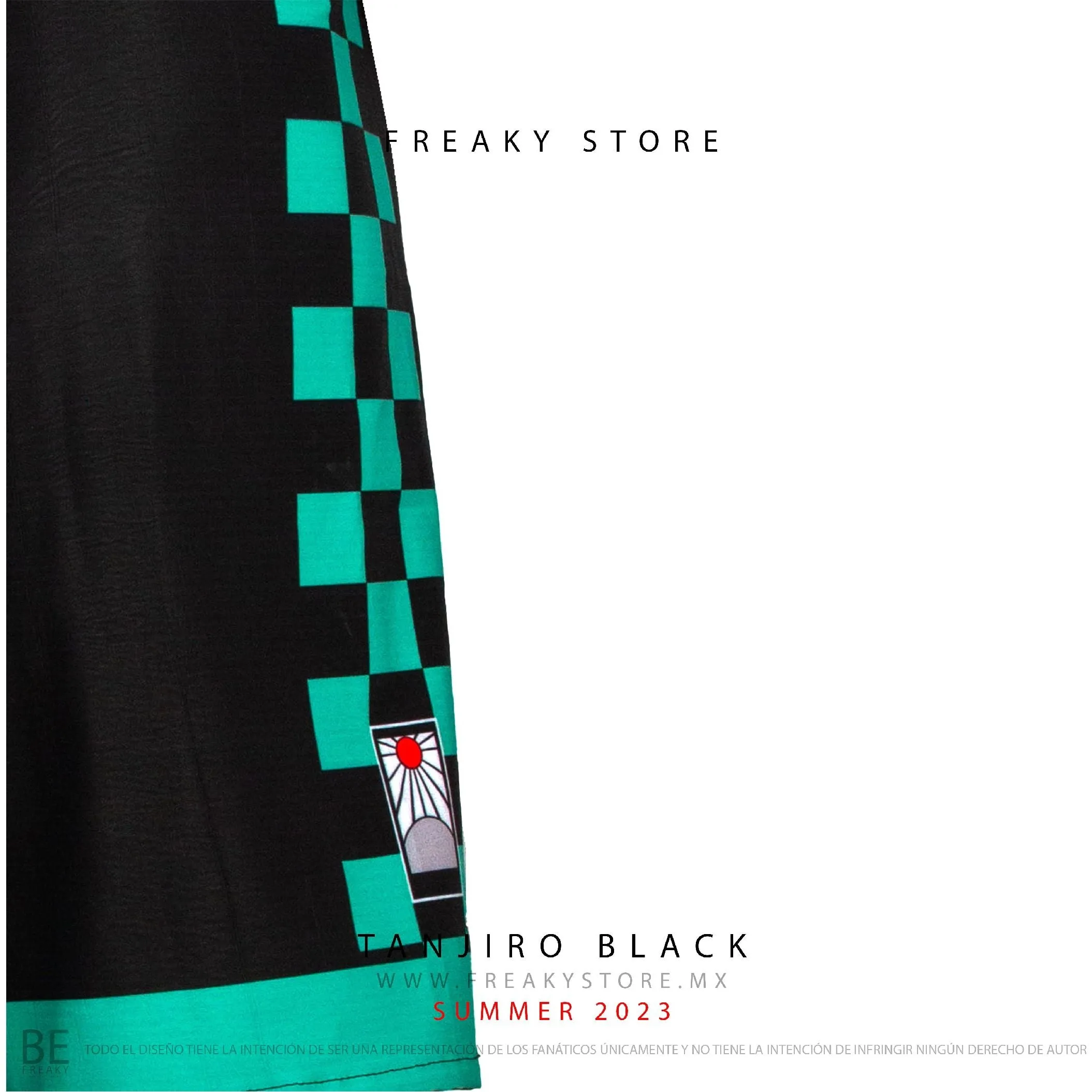 Tanjiro Black Short